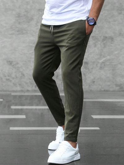 Slim-Fit Stretch Freizeithose für Herren