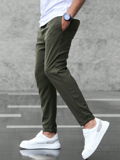 Slim-Fit Stretch Freizeithose für Herren