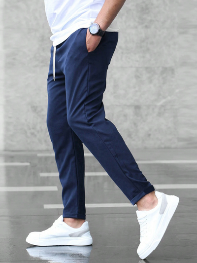Slim-Fit Stretch Freizeithose für Herren