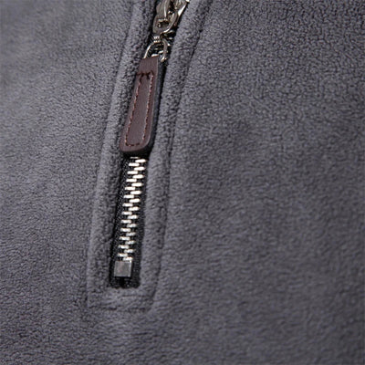 COUTURE™ FLEECEPULLOVER MIT REIßVERSCHLUSS