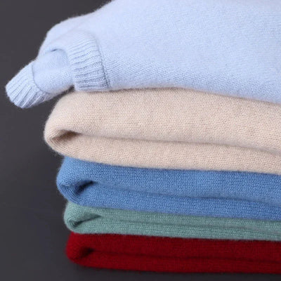 Weicher Strickpullover mit Rundhalsausschnitt für Herren