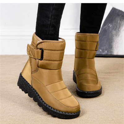 Bequeme Rutschfeste Winter Stiefel Mit Riemen Für Damen | Ideal für Winter