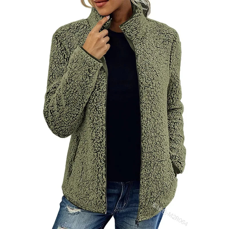 Daria | Fleecejacke für Damen Mit Reißverschluss