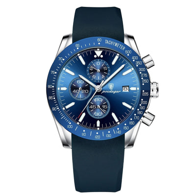 van Baerle® - Strahlendes Datum Chronograph Uhr