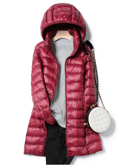 Stilvolle Lange Parkajacke Für Damen | Perfekt für Outdoor-Aktivitäten