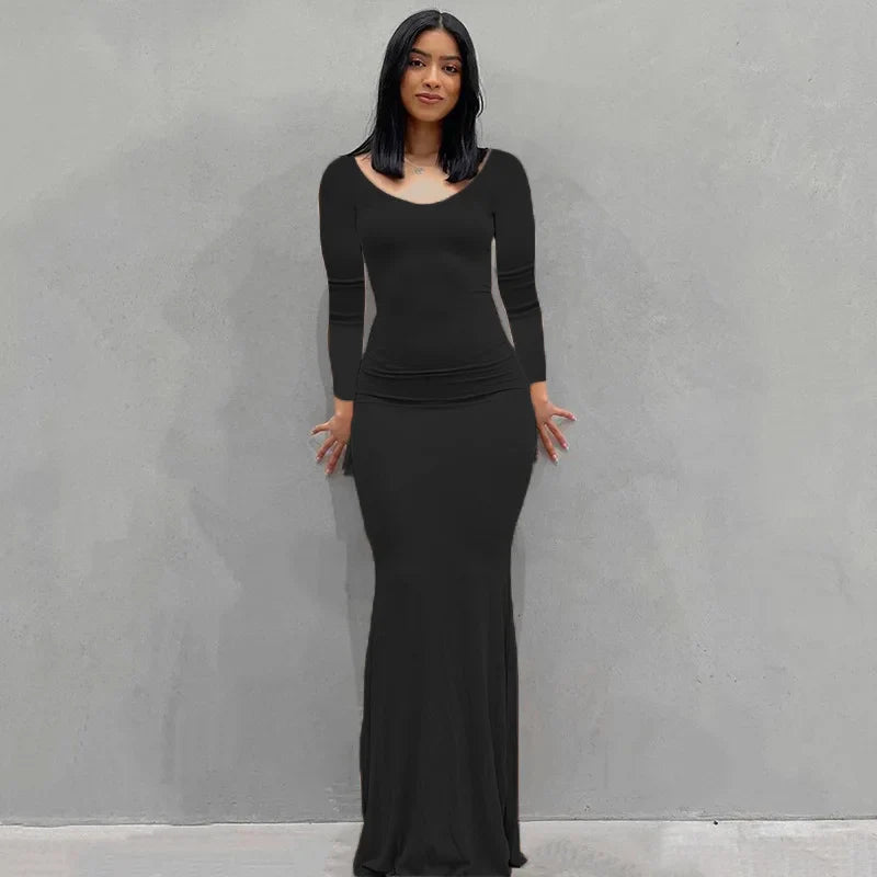 Vivara™ – Sexy Maxikleid mit Spaghettiträgern