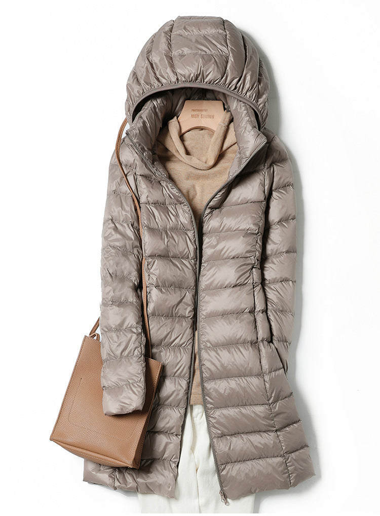 Stilvolle Lange Parkajacke Für Damen | Perfekt für Outdoor-Aktivitäten