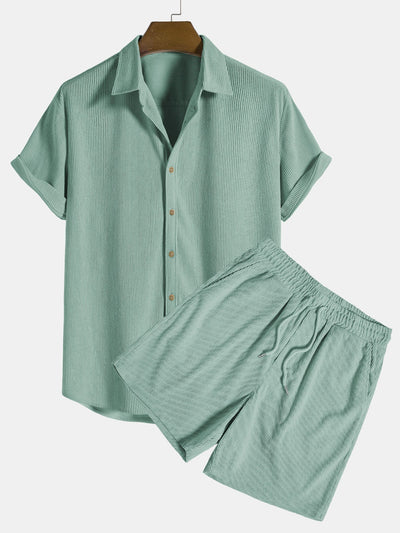 Sorvan - Das stilvolle Hemd- und Shorts-Set für Herren