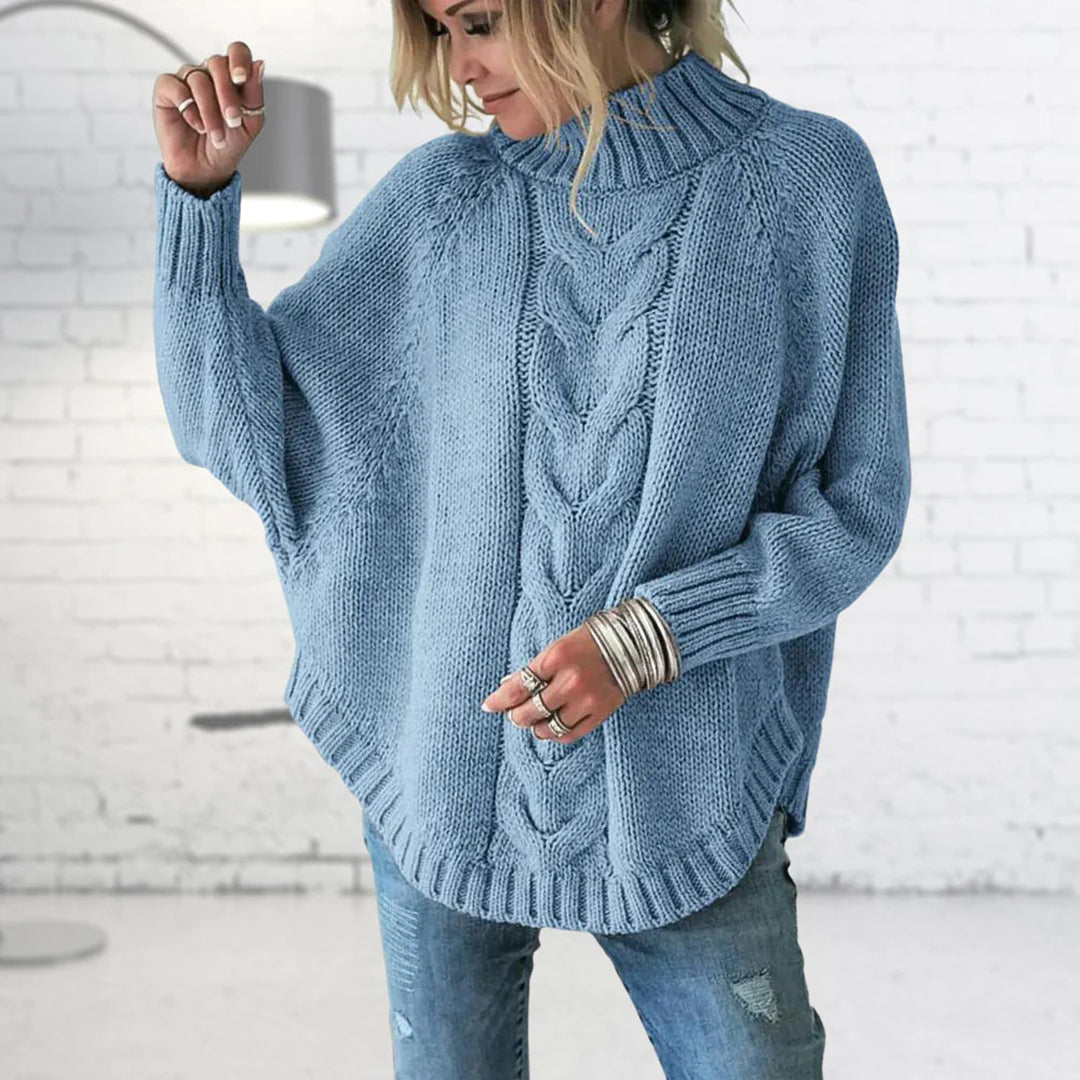 Stilvoll Wollpullover Übergroß Für Damen | Perfekt für Alltagstragen