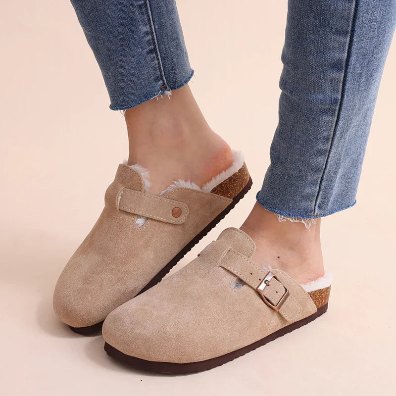 SoleSoothe™ – Orthopädische Hausschuhe Damen mit Fußbett