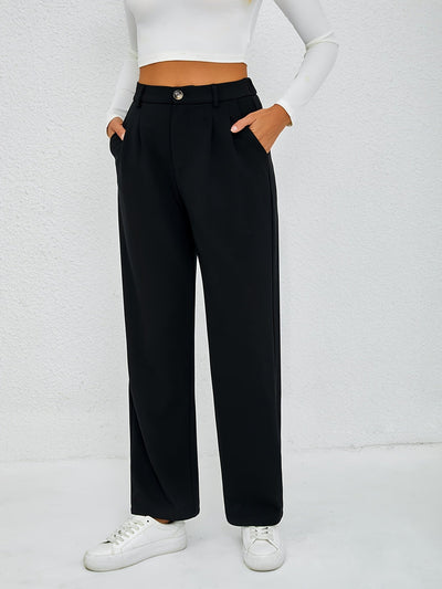 SoleaLux™ – Elegante Damen Stoffhose mit geradem