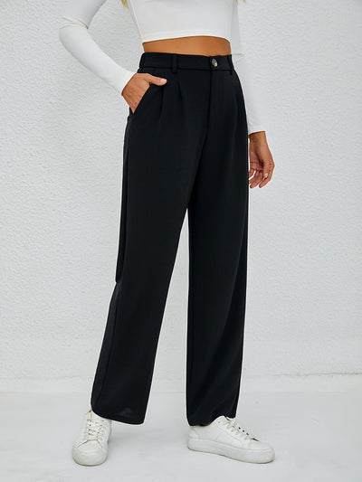 SoleaLux™ – Elegante Damen Stoffhose mit geradem