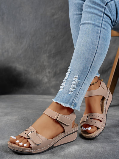 Solevia™ – Damen Sandalen mit Atmungsaktivem Gurt und Flexibler Plattform