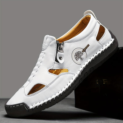 StepVital™ – Orthopädische Leder Sandalen für Herren mit Ergoflex Fußbett