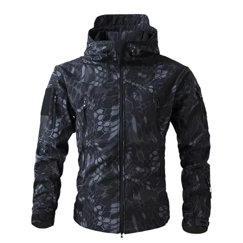 StormShield™ – Robuste Herren Softshelljacke mit Kapuze