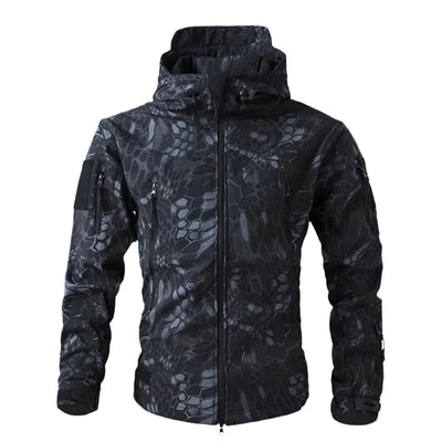 StormShield™ – Robuste Herren Softshelljacke mit Kapuze
