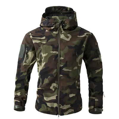 StormShield™ – Robuste Herren Softshelljacke mit Kapuze