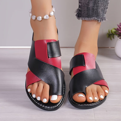 SummerEase™ – Stilvolle Damen Sandalen aus weichem Kunstleder