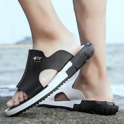 SummerWalk™ – Elegante Herren Sandalen mit Komfort Fußbett