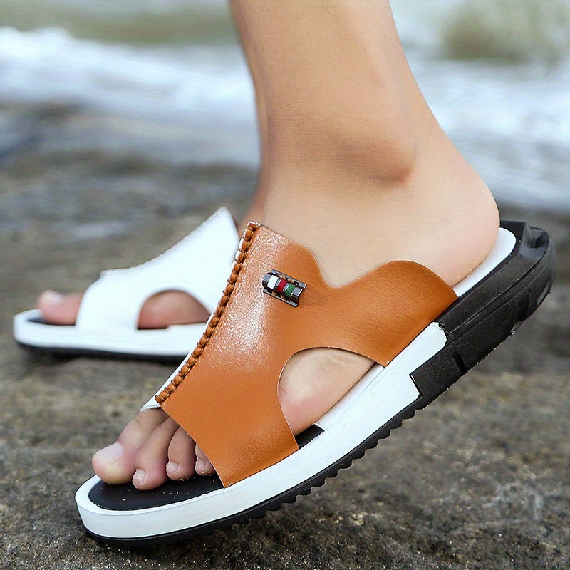 SummerWalk™ – Elegante Herren Sandalen mit Komfort Fußbett