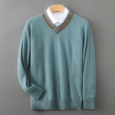 Herren Wollpullover Premium Merino