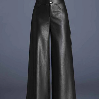 Damen Weite Lederhose in Premium Qualität