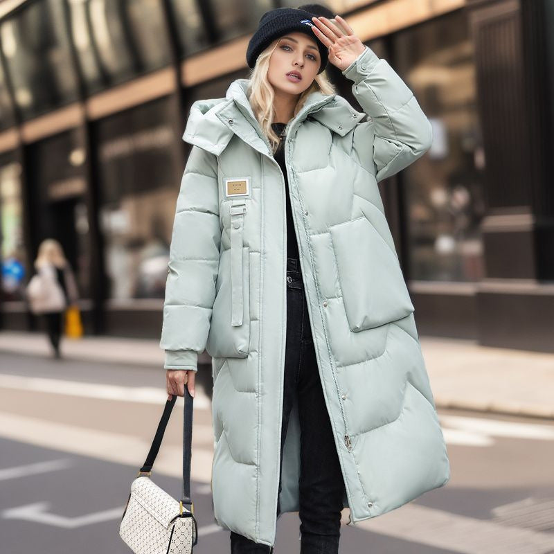 Damen Wintermantel mit abnehmbarer Kapuze - Warm & Wasserdicht