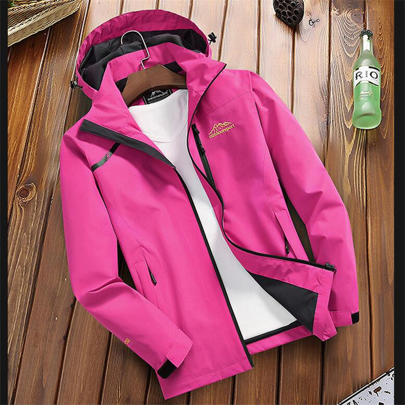 Wasserdichte Damen Regenjacke - Leicht & Warm für Herbst und Winter