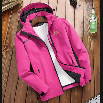 Wasserdichte Damen Regenjacke - Leicht & Warm für Herbst und Winter