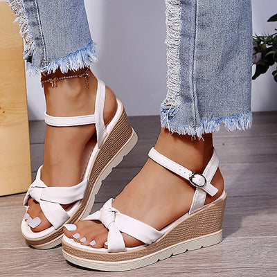 Dulce - Elegante Damen Keilsandalen Bequeme Sommerschuhe