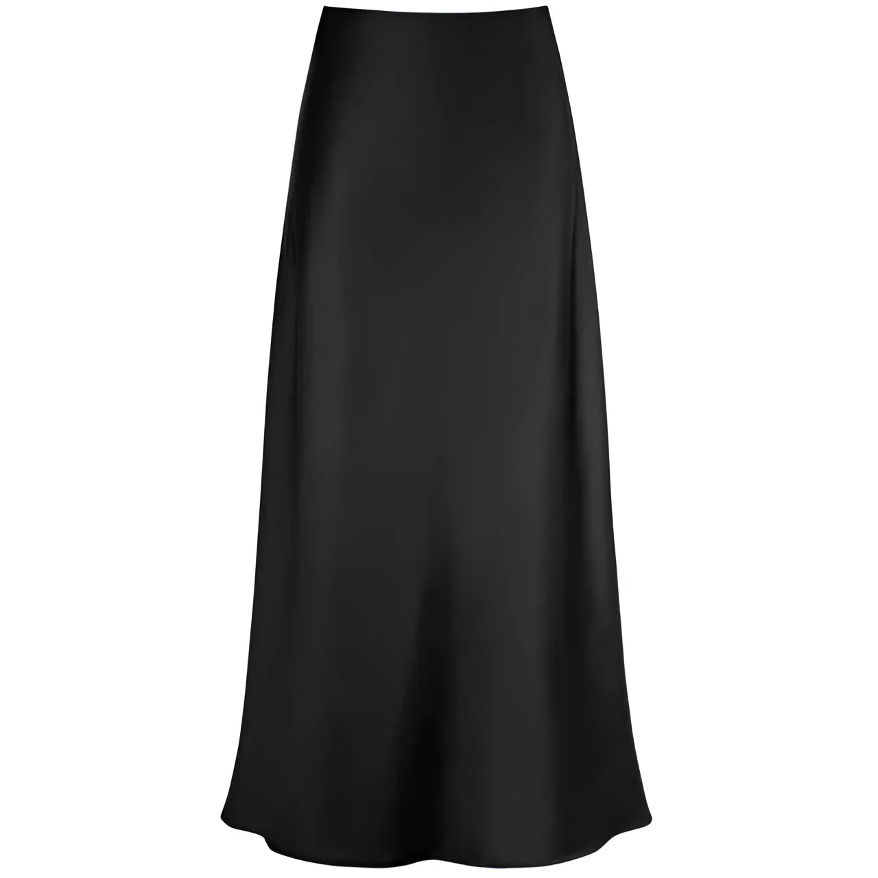 Fudus Mid-Length Satinrock in Hellrosa – Eleganter Cocktailrock
