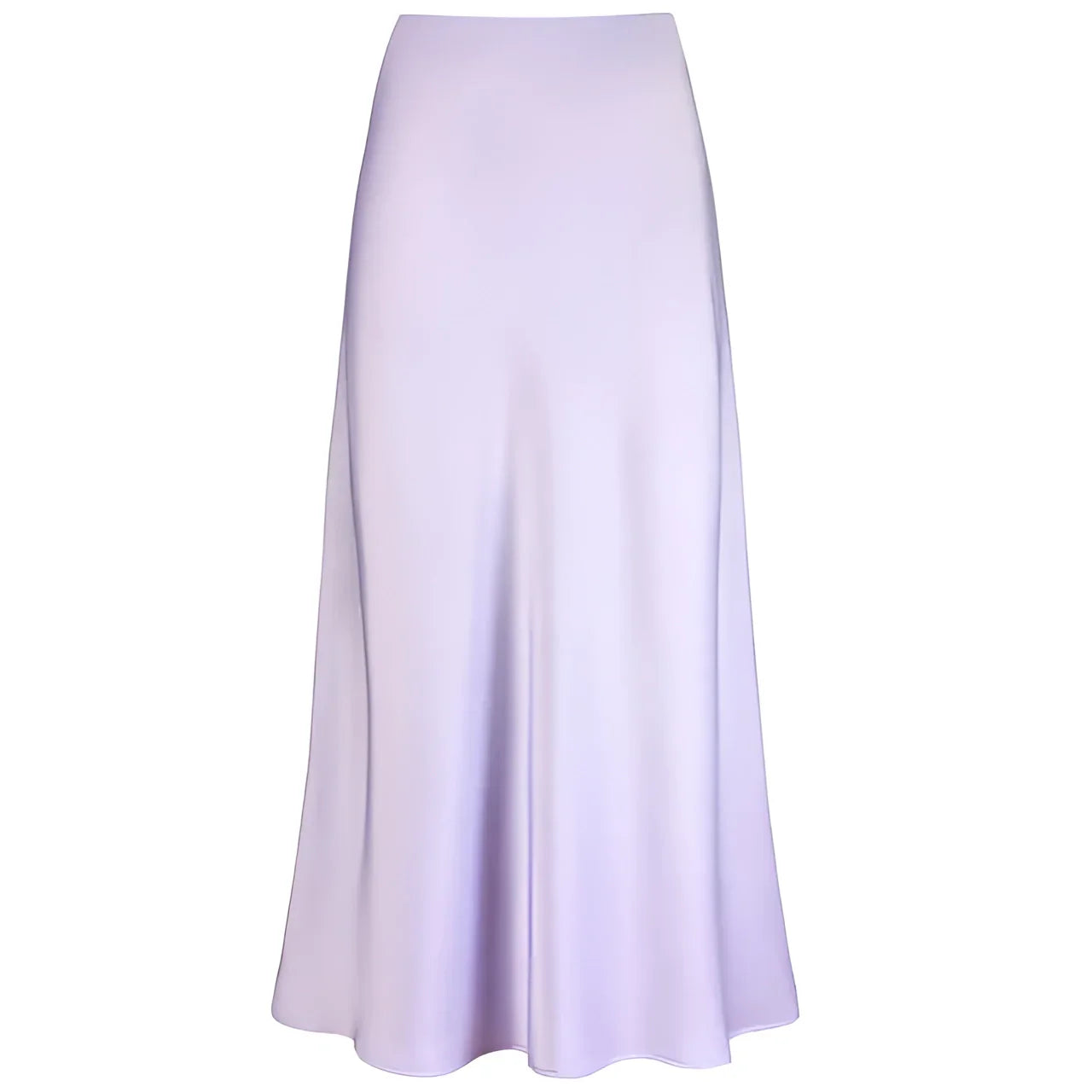 Fudus Mid-Length Satinrock in Hellrosa – Eleganter Cocktailrock