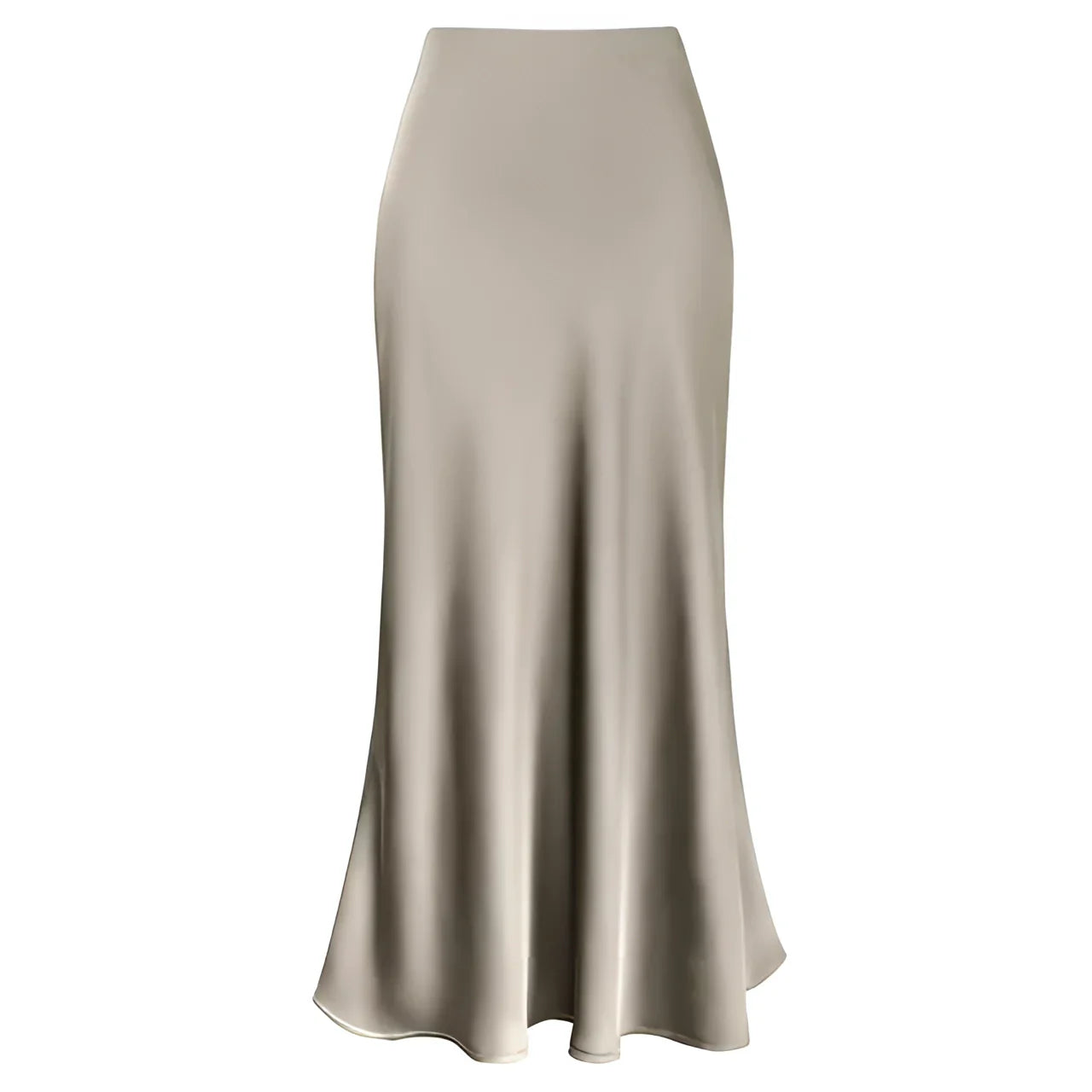 Fudus Mid-Length Satinrock in Hellrosa – Eleganter Cocktailrock