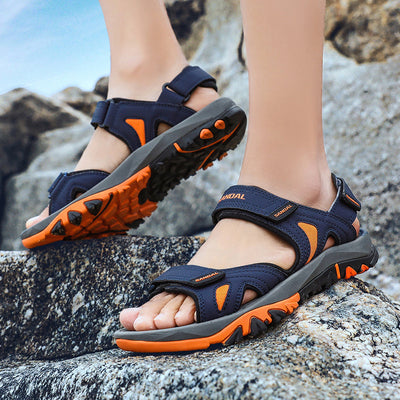TerraFlex™ – Robuste Herren Outdoor Sandalen mit Geschlossenem Zehenschutz