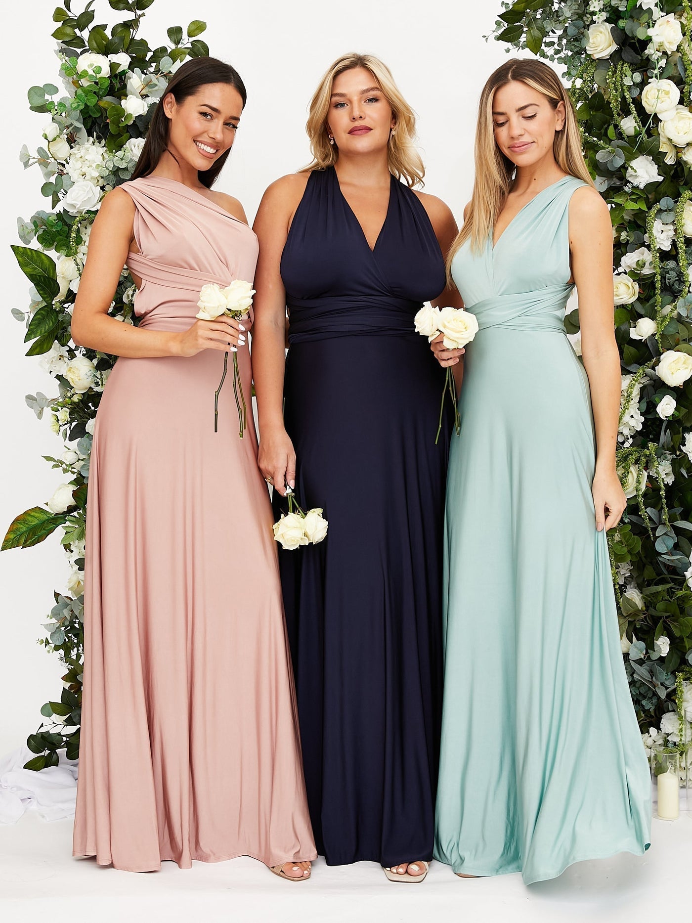 Angela - Elegantes Ärmelloses Langes Maxikleid