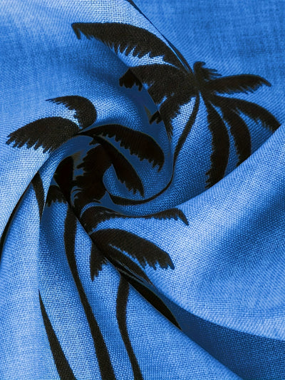 TropicaVibe™ – Lässiges Herren Kurzarmhemd mit Tropen-Print