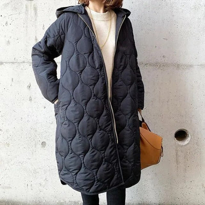 Damen Winter Parka-Mantel mit Kapuze - Warm & Wasserdicht