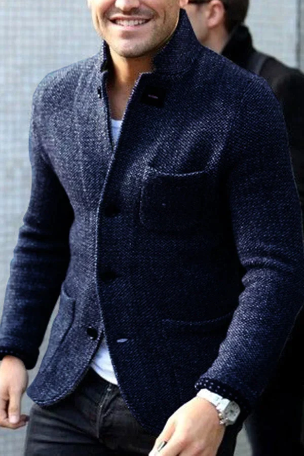 Herren Daunen Blazer | Elegant und Warm | Knopfleiste