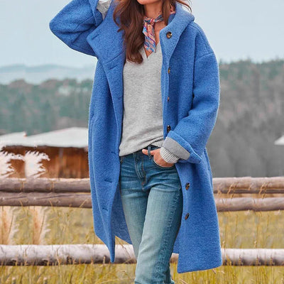 Damen Herbstmantel Elegant Warm