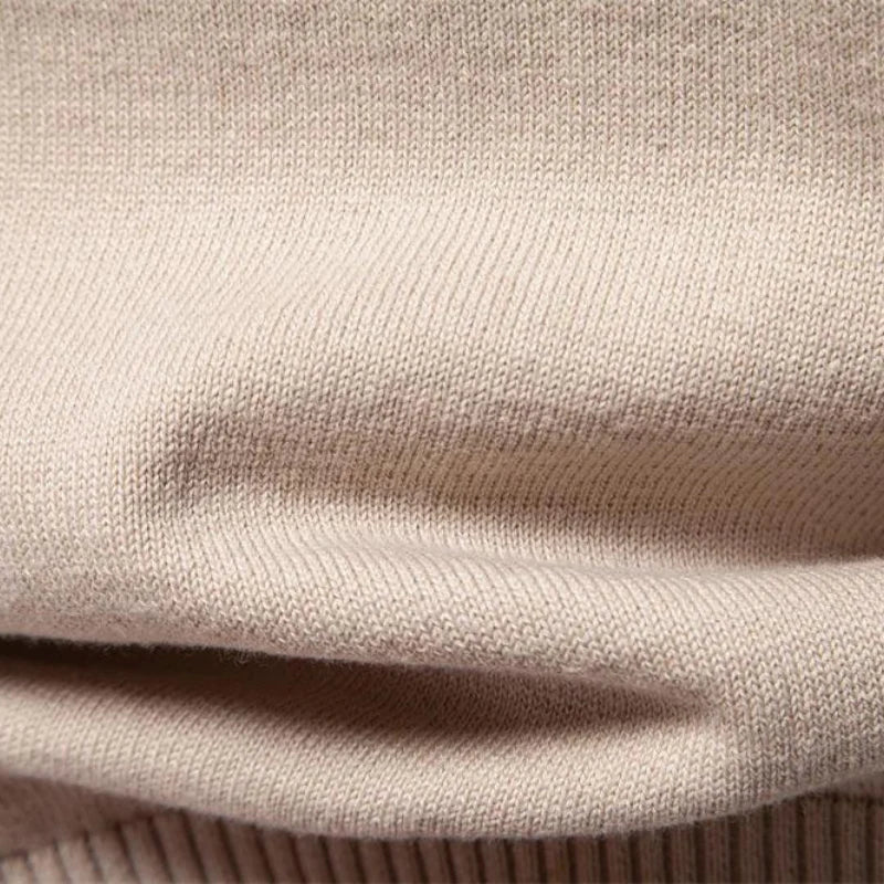 Strickpullover mit strukturiertem Rundhalsausschnitt für Männer