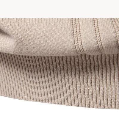 Strickpullover mit strukturiertem Rundhalsausschnitt für Männer