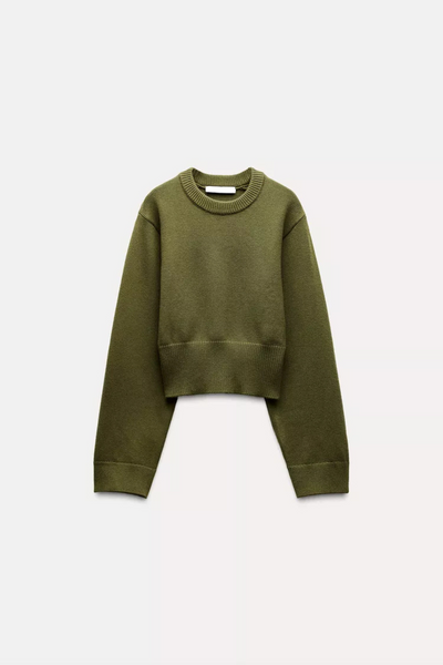 Cropped Strickpullover | Lässig & Modern | Weiche Haptik