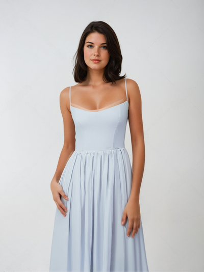 Sommerliches Korsettkleid mit Taschen - Elegante und luftige Damenmode