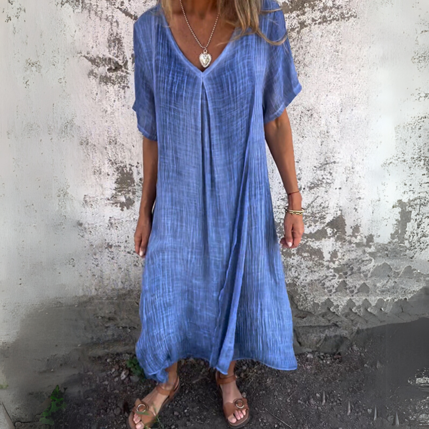 Lena | Sommerkleid aus Leinen für den Alltag