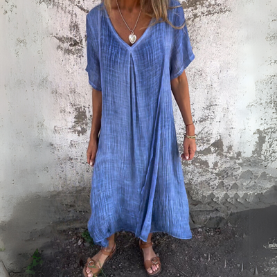 Lena | Sommerkleid aus Leinen für den Alltag