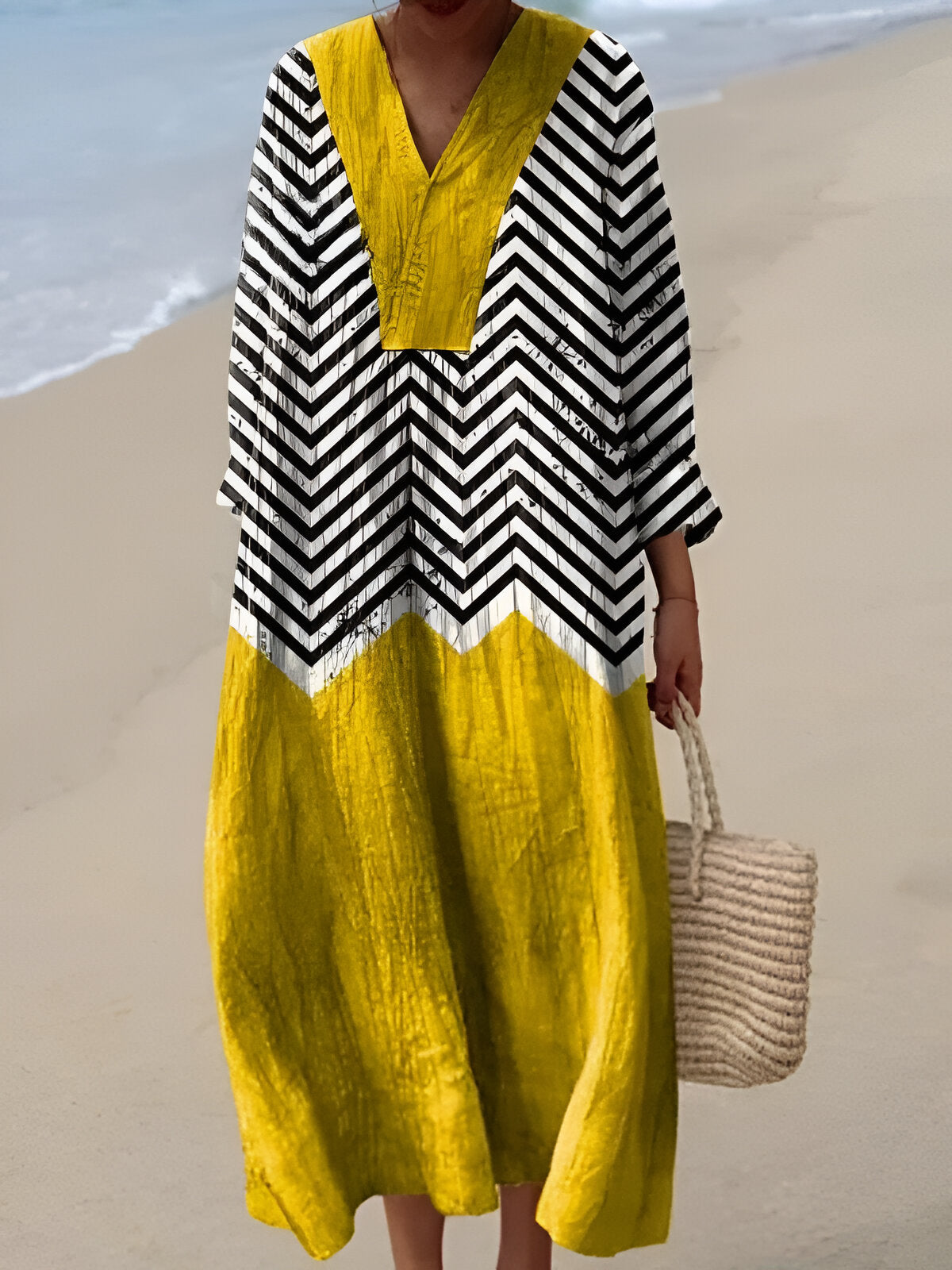 Agila™ | Bedruckter Kaftan Sommerbrise