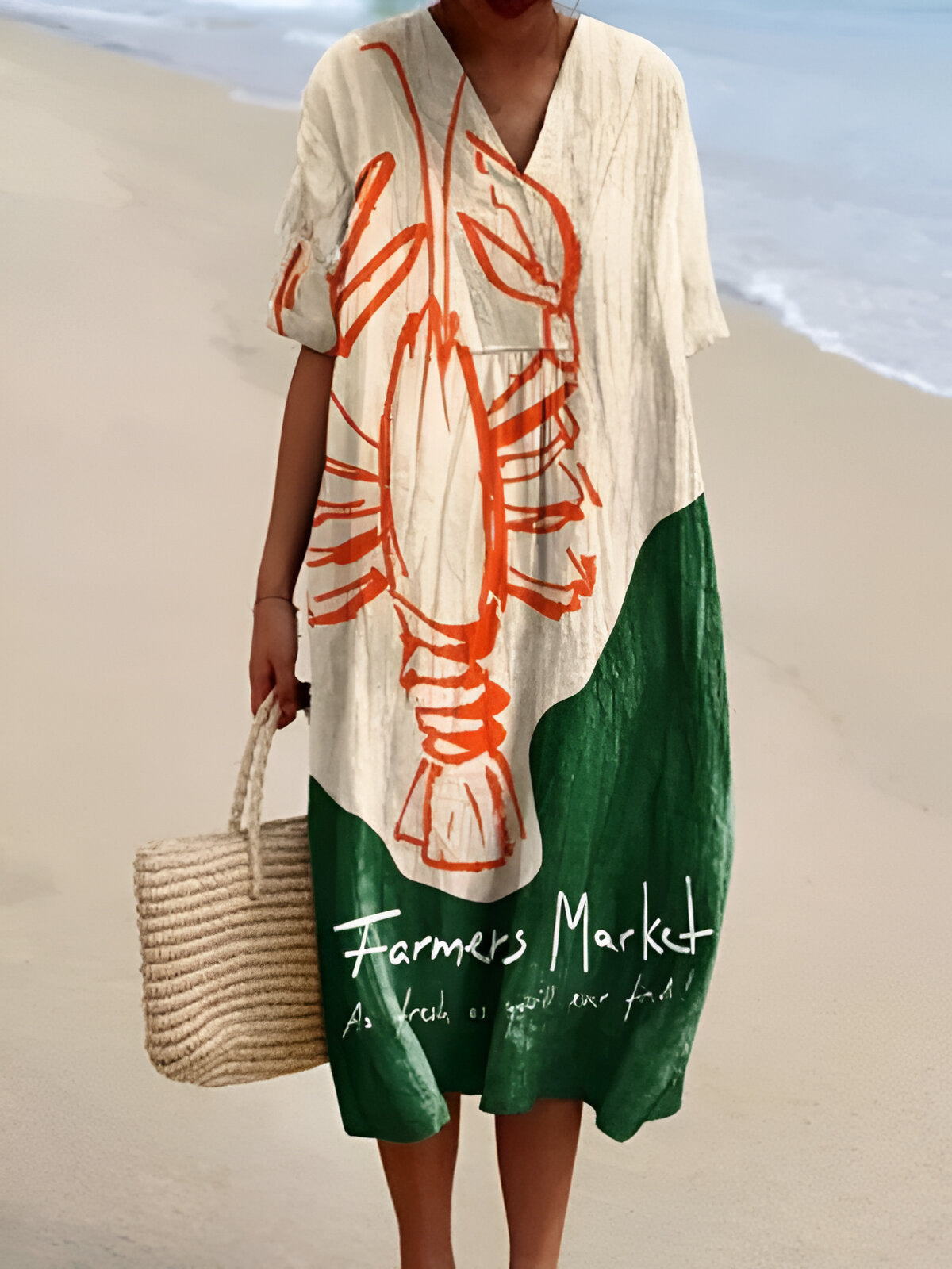Friya™ | Bedruckter Sommerbrise-Rock