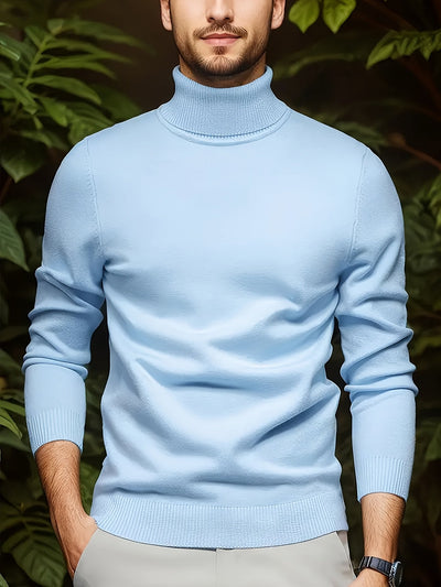UrbanKnit™ – Eleganter Herren Rollkragenpullover für maximalen Komfort