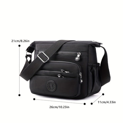 UrbanNexa™ – Modische Damen Nylon Umhängetasche
