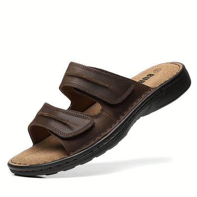 UrbanStride™ – Premium Herren Sandalen aus Echtem Leder